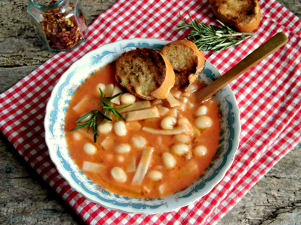 Tagliolini e fagioli
