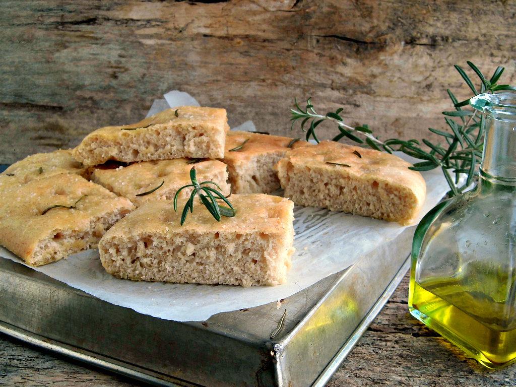 Focaccia di patate e rosmarino