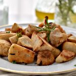 Zucchine ripiene con farro e gamberetti