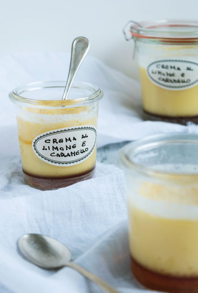 Crema al limone e caramello